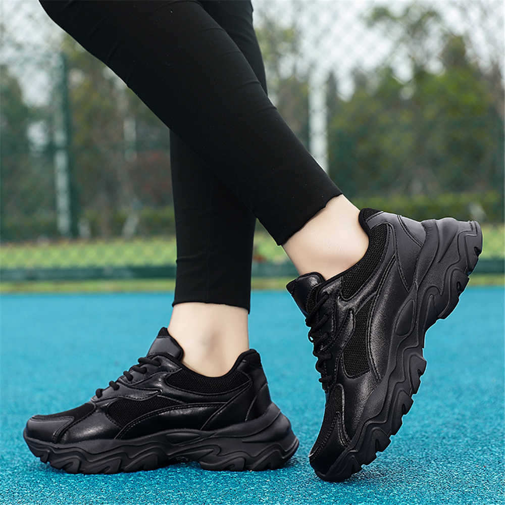 Fashion Thick Heeled Spring-autumn Woman's Vip Link Casual Basket Shoes Boot Sneakers Sports Tene Fashion 2025new Beskete Casuals