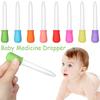 5ML Utensils Push-pump Removable Transparent Silicone Baby Medicine Dropper Liquid Food Feeder