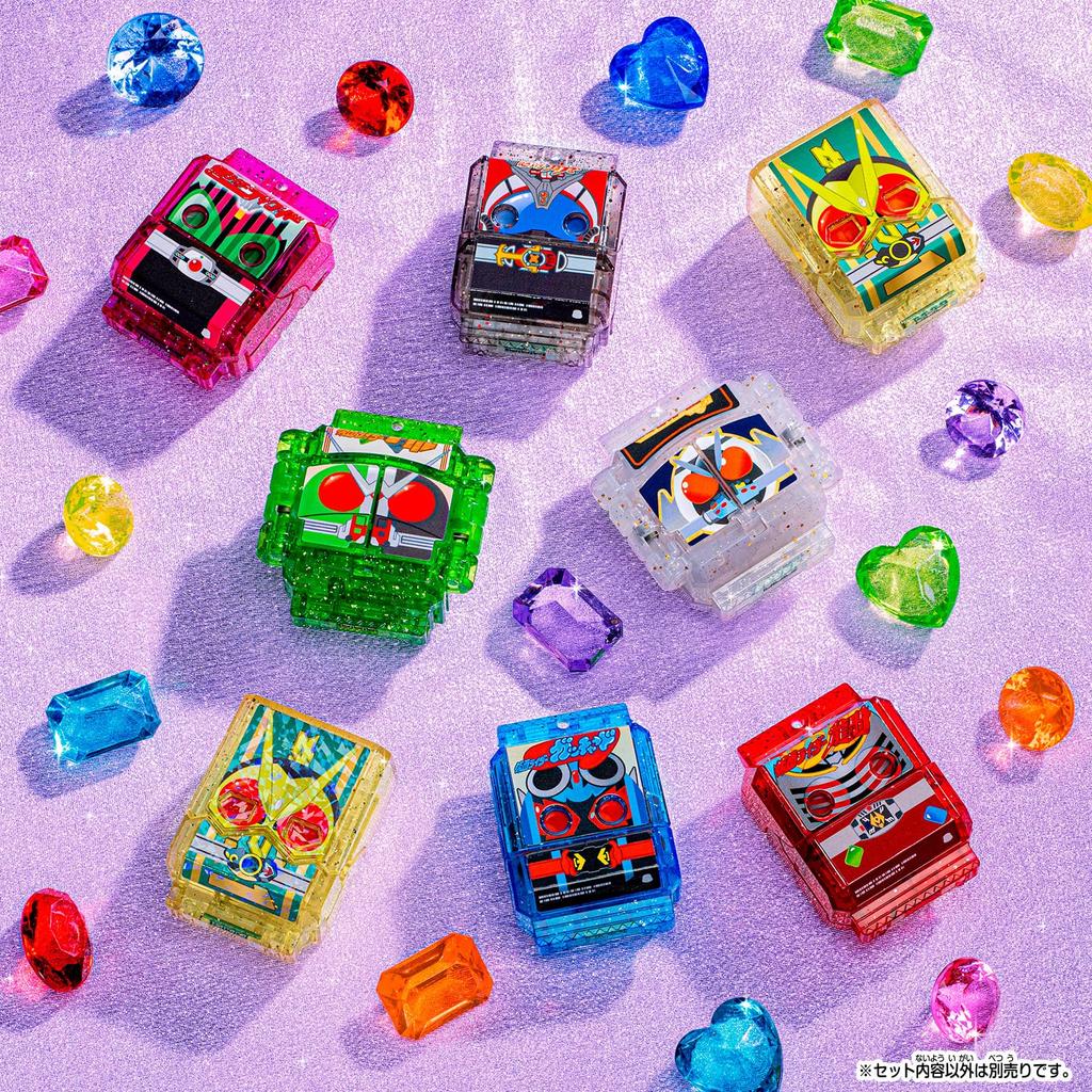 Bandai Kamen Rider Gab DX Legend Rider Gochizo Series Kira Clear Version 02 (Коробка из 8 шт.)