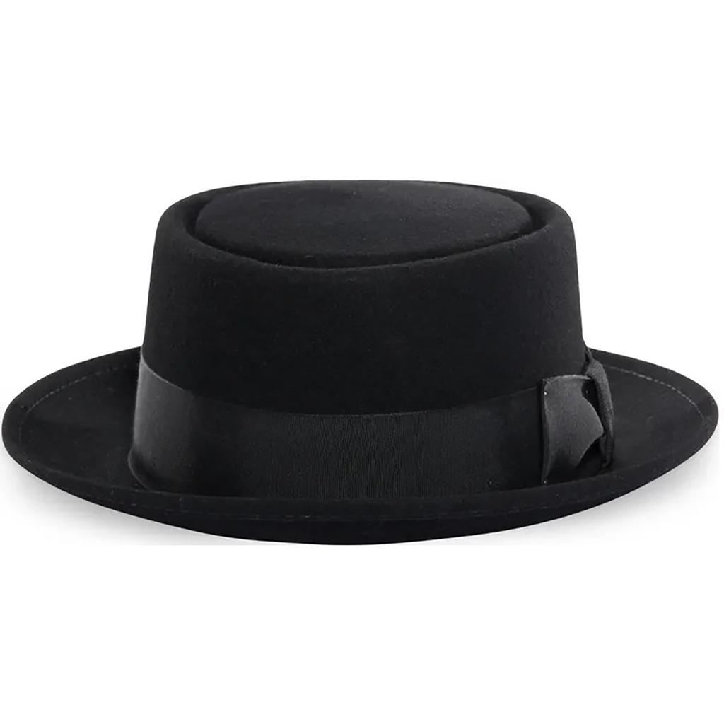 Круглый цилиндр, мужской цилиндр, шерстяная шляпа, женская шляпа, парная шляпа, маленькая шляпа с закругленными краями для выступления на сцене французского джаза