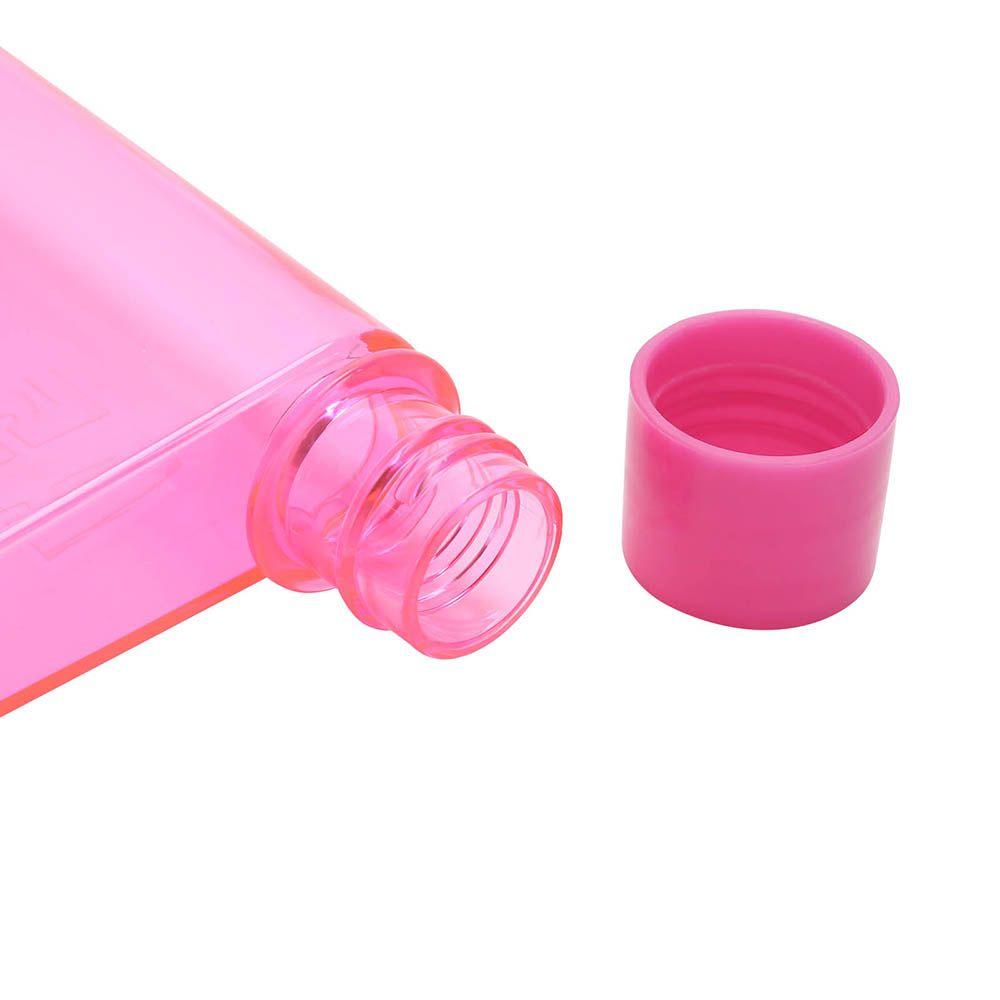 Художественный пластиковый креативный прозрачный A5/A6 плоская бутылка для напитков Бутылка для воды Чайник для напитков Посуда для напитков