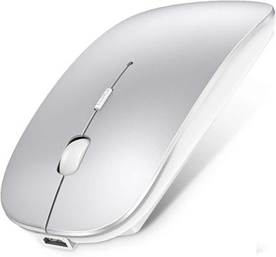 Беспроводная Bluetooth 3DPI Высокосовместимая с и Microsoft Pro Mouse, Ультратонкая, Бесшумная, Перезаряжаемая, Энергоэффективная, 2,4 ГГц, Режимы, Точность,
