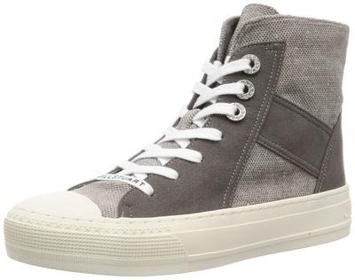 Кроссовки Stuart Sneaker Boots High Cut Lace Up Sneakers Grey Suede Combination cm E [Jill Shoe] Women's 23.0