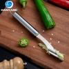 HANYANG Stainless Steel Chilli Seed Remover Creative Kitchen Corer Green Pepper Seed Remover Kitchen Gadgets Seed Remover