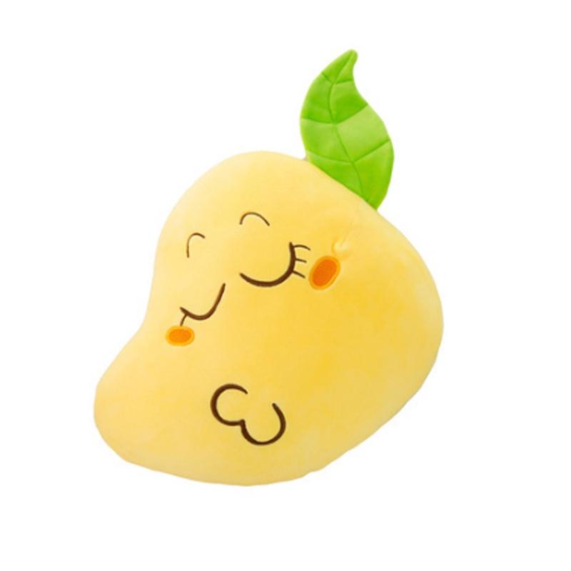 Cuddly Plush Fruits Vegetables Keychain Pendant Dolls Banana Orange Peach Eggplant Carrot