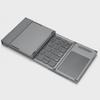 Tri-Fold Bluetooth Keyboard with Touchpad for Phones & Tablets