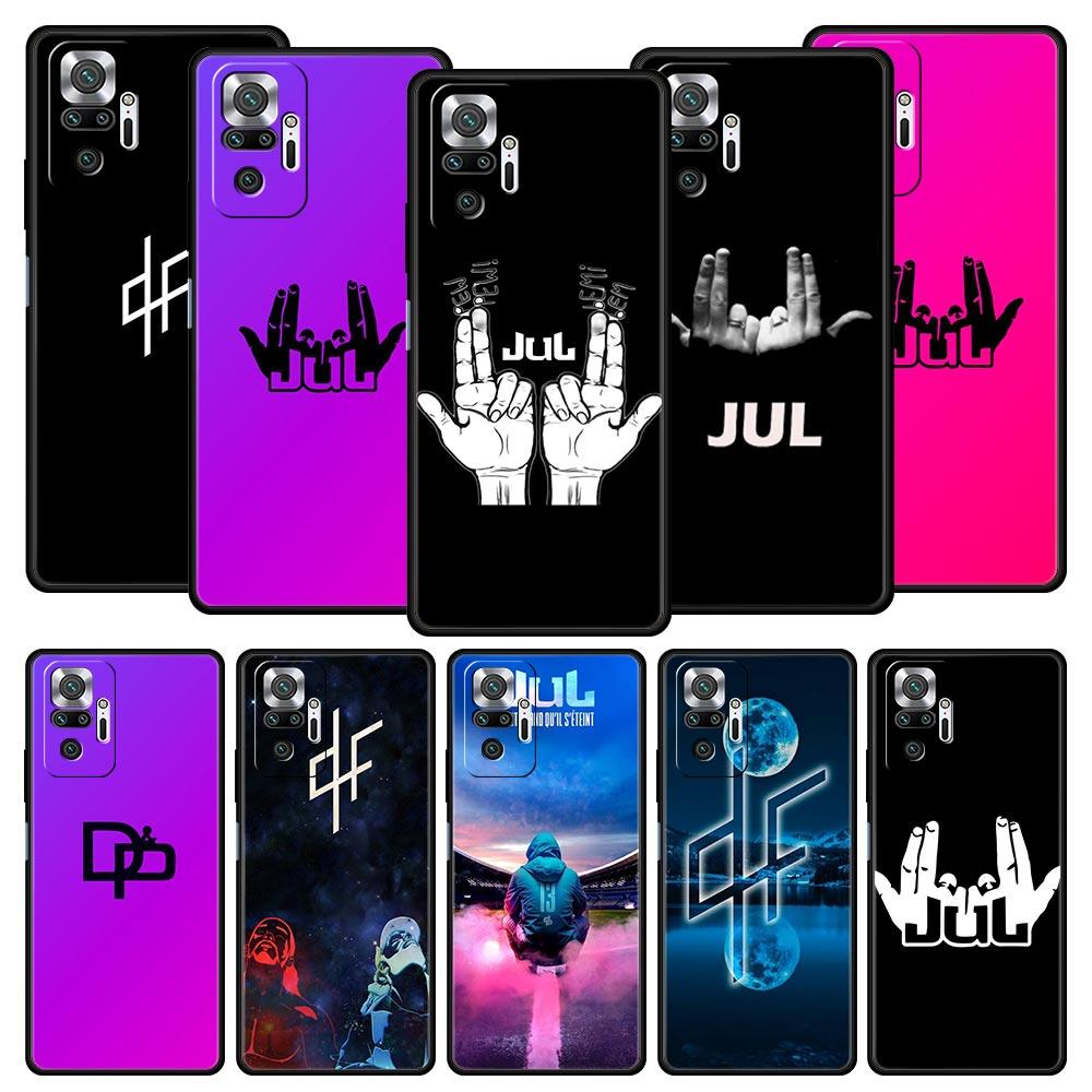 Чехол для телефона JuL Rapper для Xiaomi Redmi Note 13 12 5G 11 10 Pro Plus 4G 9S 9 8 7 9T 13C 12C 10C 9C 9A Мягкий силиконовый чехол