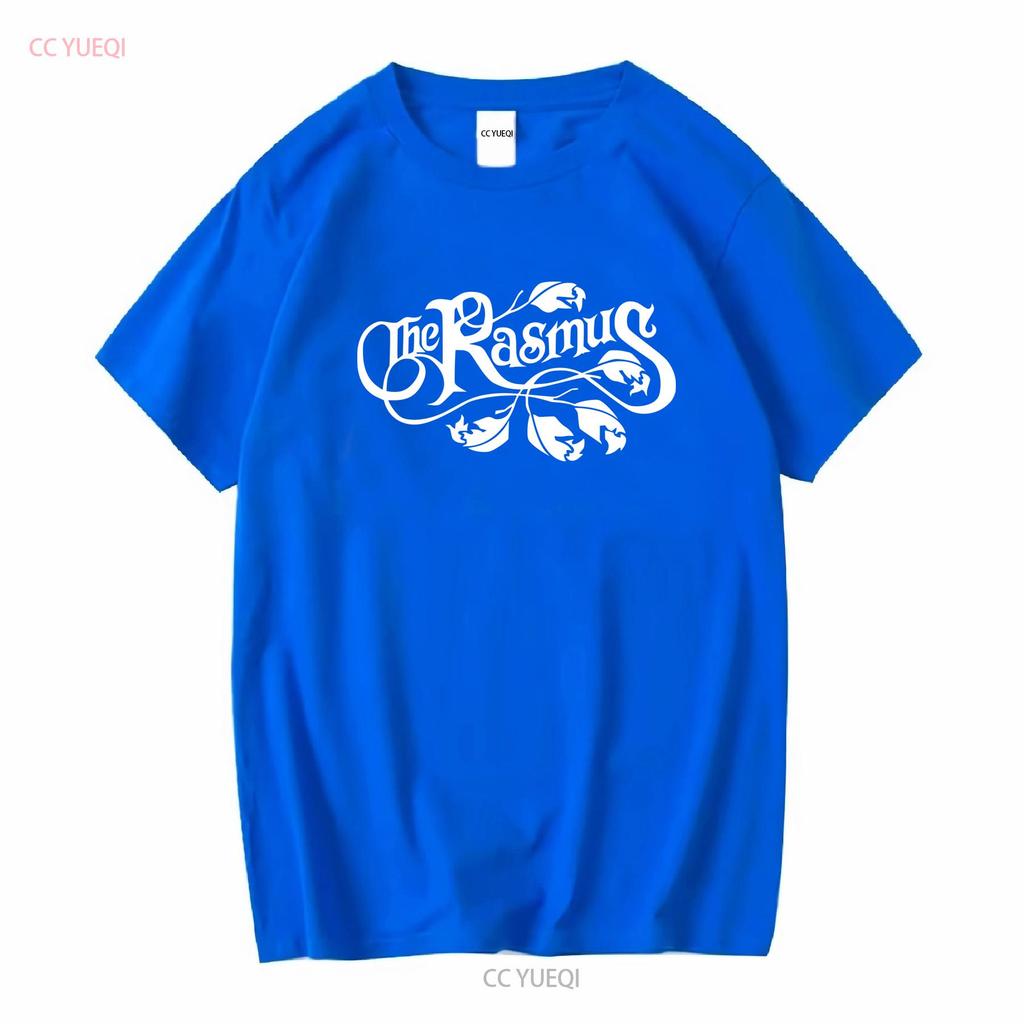 Unisex shirt Cotton Oversize Large Size The Rasmus 03s vintage T Shirt size L long or short sleeves vintage Washed Casual Slightly Sty Unisex,gift,Top
