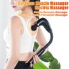 Cordless Muscle Massager with Extension Handle Multiple Modes Rechargeable Handheld Percussion Muscle Massager