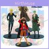 Реалистичная фигурка Луффи из One Piece из ПВХ 16 см, не аниме-персонаж, требуется сборка