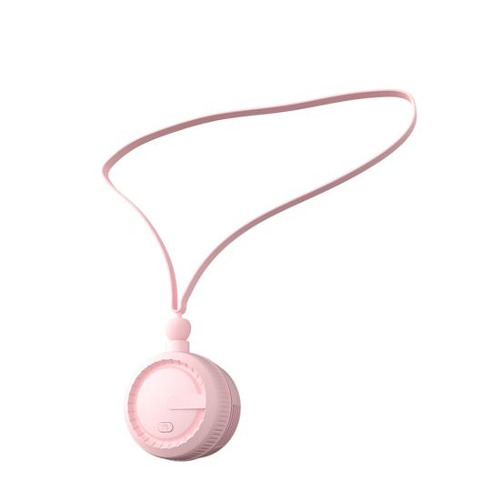 Подвесной вентилятор для шеи без помощи рук, регулируемый на 360 градусов 3-скоростной малошумный перезаряжаемый мини персональный вентилятор для шеи