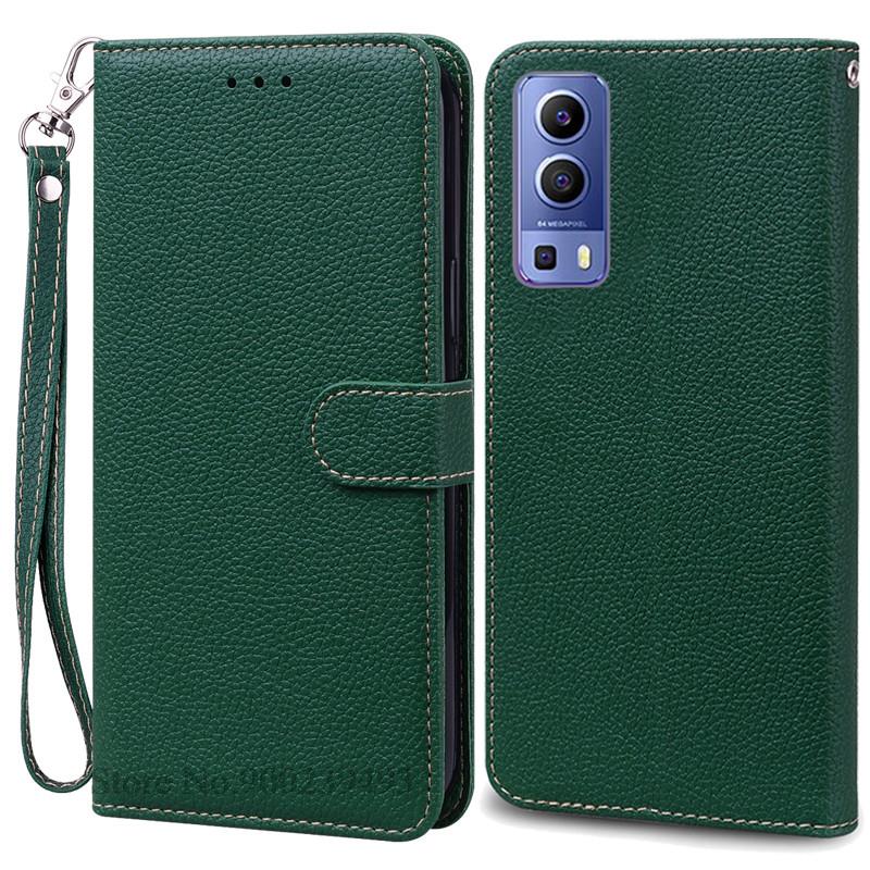 Для чехла Vivo Y52 5G Чехол Y72 5G Кожаный кошелек Флип-чехол для телефона Для Vivo Y72 Y52 Чехол-книжка для Vivo Y 52 72 5G Coque Fundas