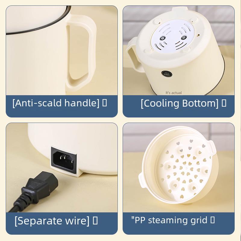 Компактная многофункциональная электрическая плита для общежитий — идеально подходит для приготовления лапши и жарки