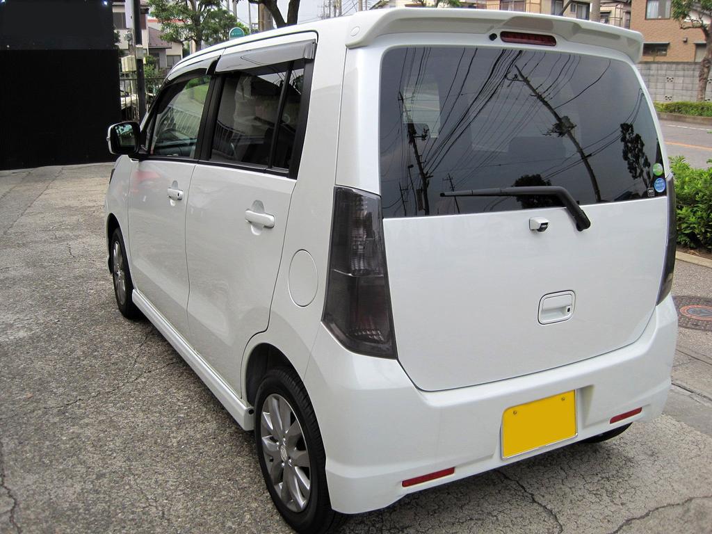 BRIGHTZ Smoked Tail Light Covers for Wagon R Stingray MH23S Compatible with and 23S MH Wagon R Stingrays [SMO-REA-143] MH23, 23, (Part Number 12680)