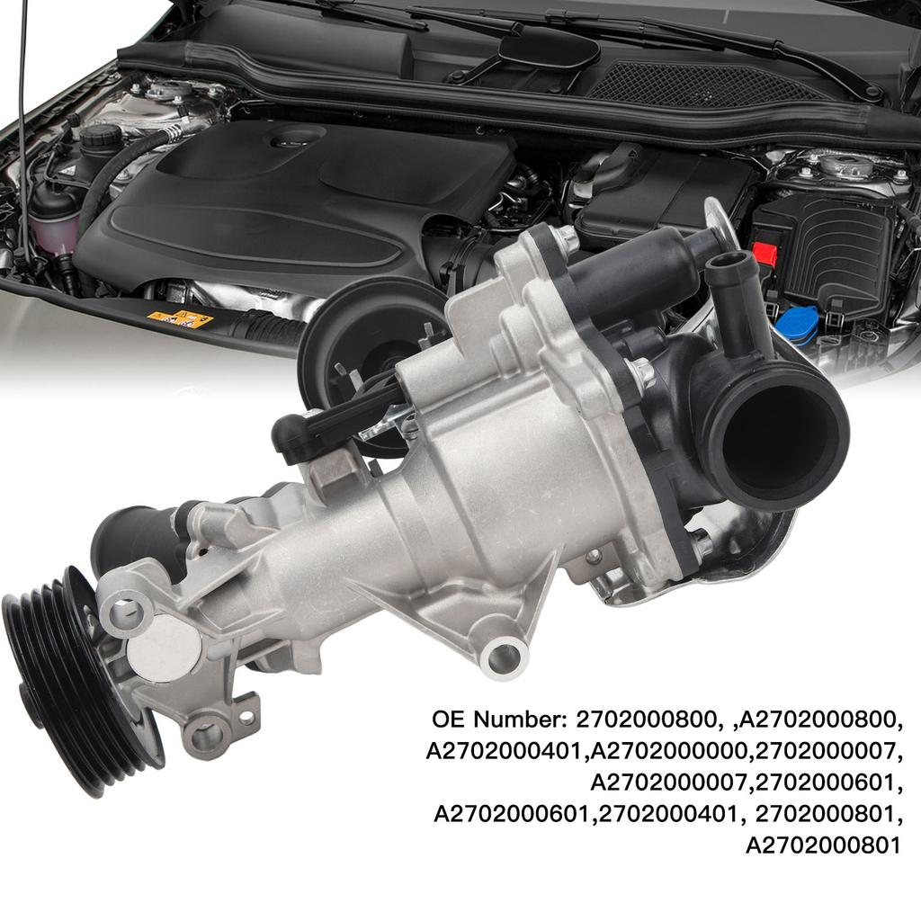 Engine Engine 2702000800 Coolant Replacement for Benz A‑CLASS B‑CLASS CLA Coupe GLA‑CLASS