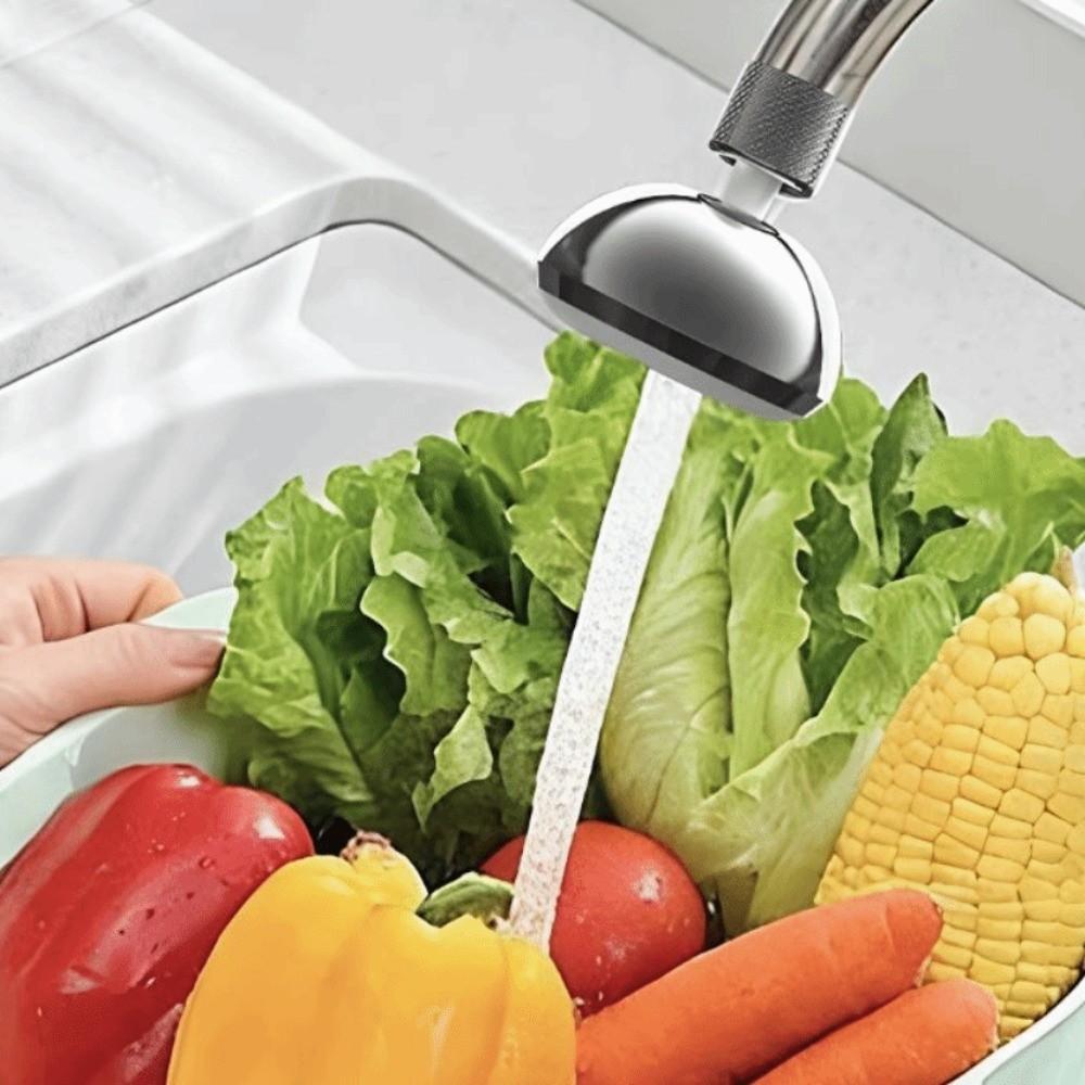Adjustable Universal External-thread Faucet Splash-proof Tap Bubble Nozzle Bathroom