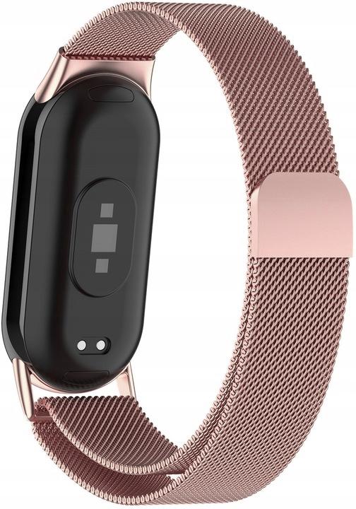 Pasek Opaska Bransoleta Do Xiaomi Mi Smart Band 8/9/10 Pasek06_Złoty Róż