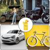 4 Pcs Cute Duck Tire Valve Stem Cap, Decorative Tires Valves Caps, Glow in The Dark Tire Valve Caps, Wheel Accessories, Universal for Cars,