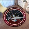Круглый ковер с логотипом Star Trek, декоративный ковер для гостиной, дверной коврик, коврик для ванной, сувенир, украшение дома, ковры для гостиной