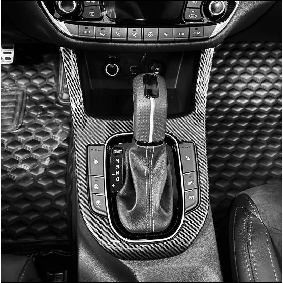 For Hyundai i30 N 2019-2023 Automatic / Manual Gear Shift Cover Interior Refit Accessories Carbon Fiber Style