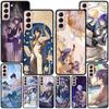 Dr. Ratio Honkai Star Rail Case for Samsung Galaxy S24 S23 S22 Ultra S10 S20 S21 FE S10E S9 Plus Soft Black TPU Phone Cover