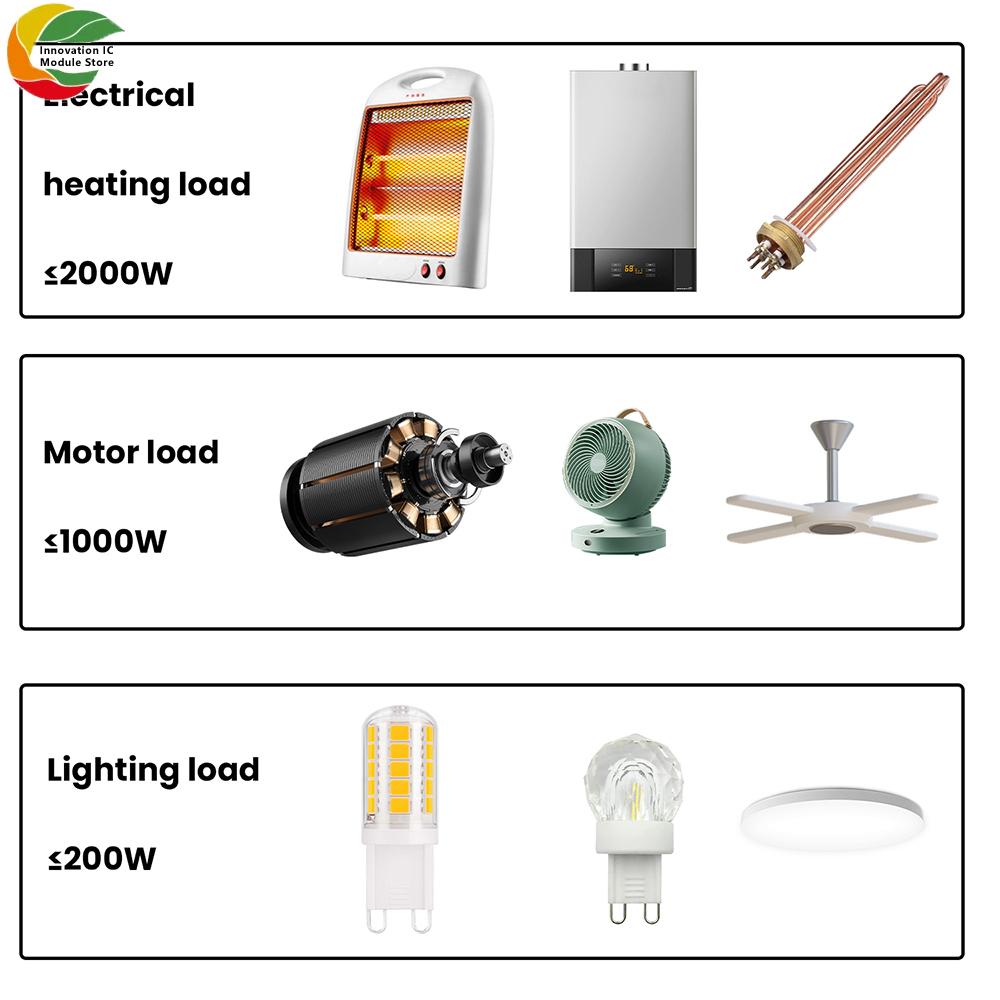 220V AC Power On Delay Switch Module Automatic Timer Relay With Housing For Lighting Appliances