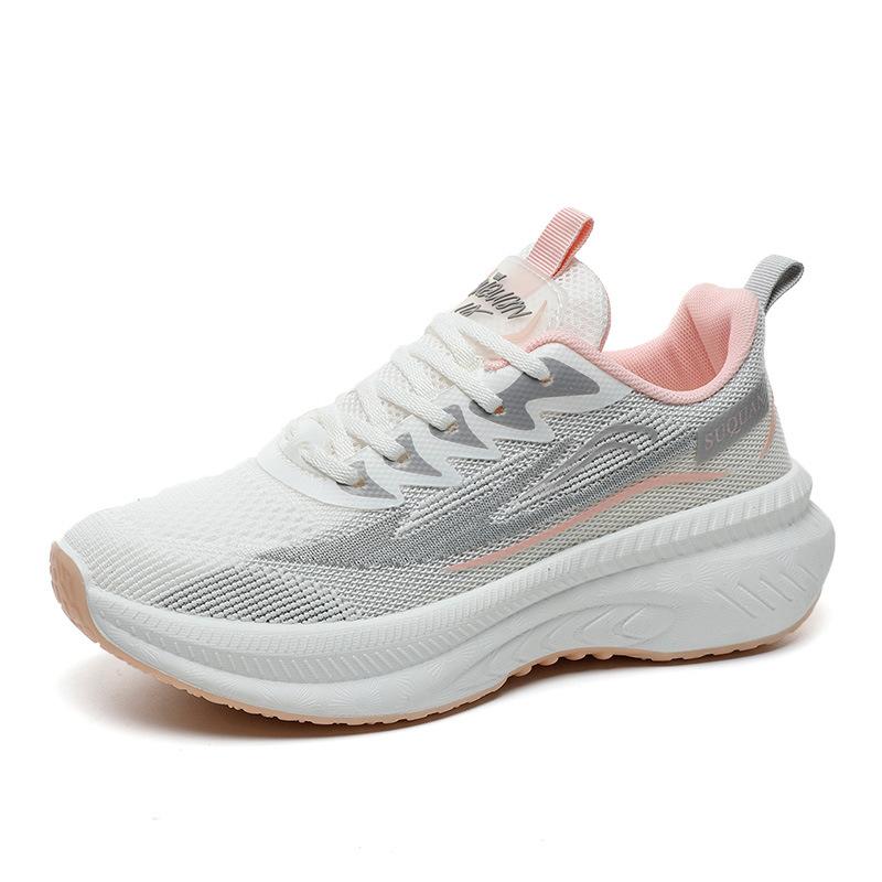 Summer New Women Running Sneakers Lightweight Breathable Platform Casual Shoes Vulcanized Shoe Trendy Versatile Zapatillas Mujer