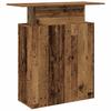 Reception Desk with Rustic Wood Look 100 x 40 x 104 cm Engineered Wood