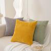 Вельветовая Простая Однотонная Наволочка Чехол для Подушки на Диван в Гостиную Декоративная Наволочка для Подушки для Модельной Комнаты