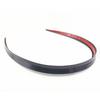1.2M Black Soft Car Rear Roof Trunk Spoiler Rear Wing Lip Trim Sticker