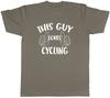 This Guy Loves Cycling Unisexs Unisex TShirt Tee