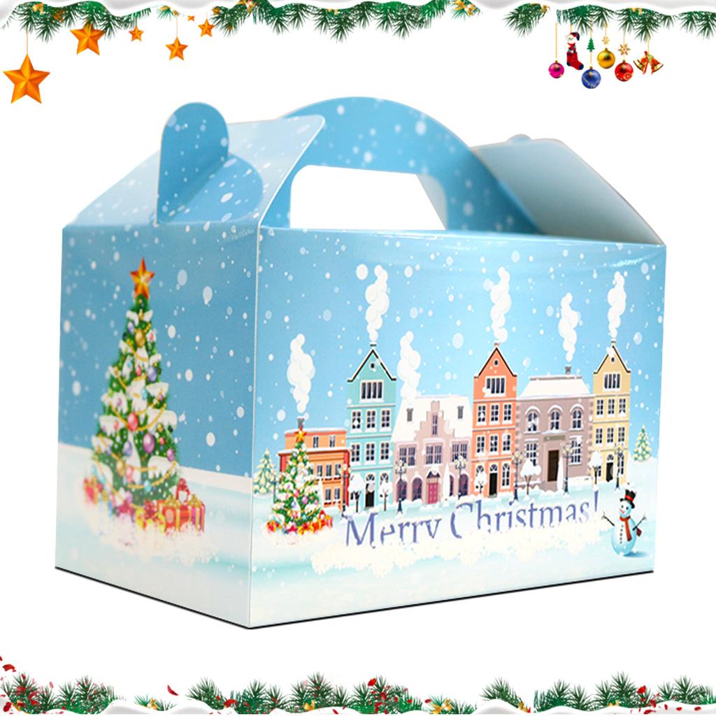 Christmas Decoration Cartoon Gift Box Candy Box Gift Box Carton Apple Gift Box Customization