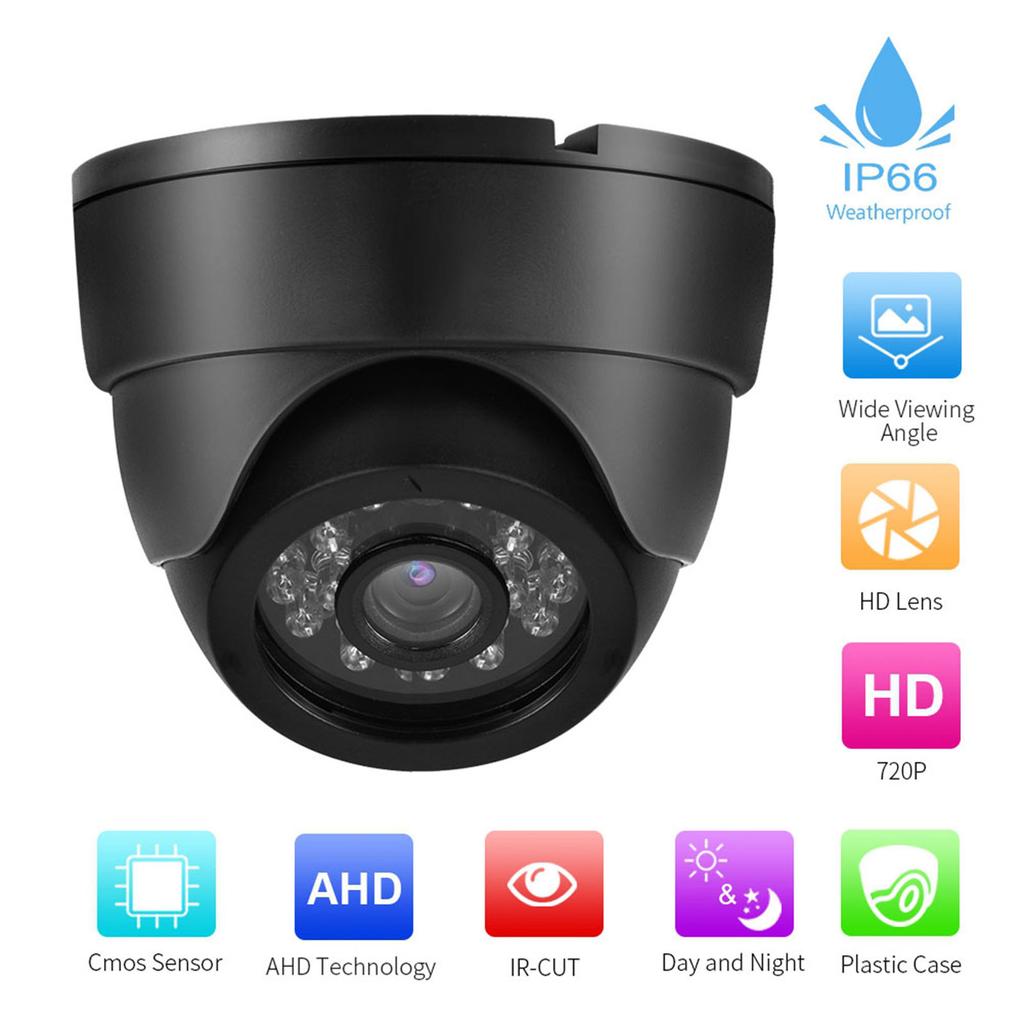 1 миллион пикселей 720P AHD инфракрасная камера видеонаблюдения с 24 инфракрасными лампами(НТСТ)