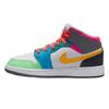 Air 1 Mid SE GS Multi-Color Kids Sneakers White Taxi Dark-Shadow FN1190-100