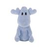[moz] Sitting Plush Toy, Mini, Blue [Cute, Elk, Soft, Fluffy, Pastel Colors, Cuddly, Relaxing, Warm, Marshmallow]