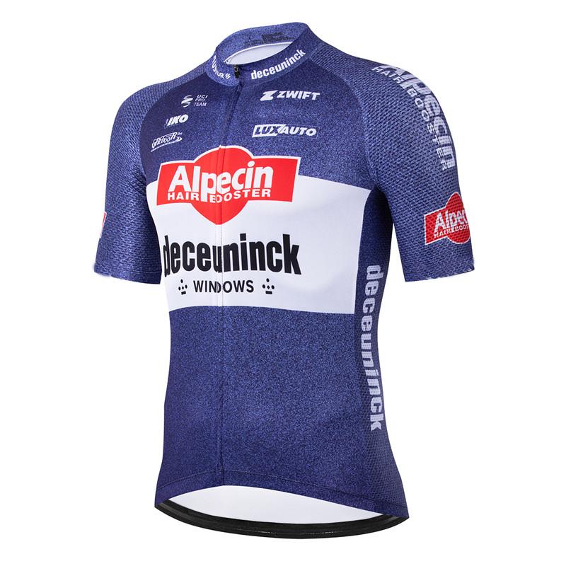 Велоформа Alpecin Pro Team Мужская Комплект Велосипедных Рубашек Костюм Велосипедные Велошорты с Подтяжками MTB Одежда Майка Велосипедная