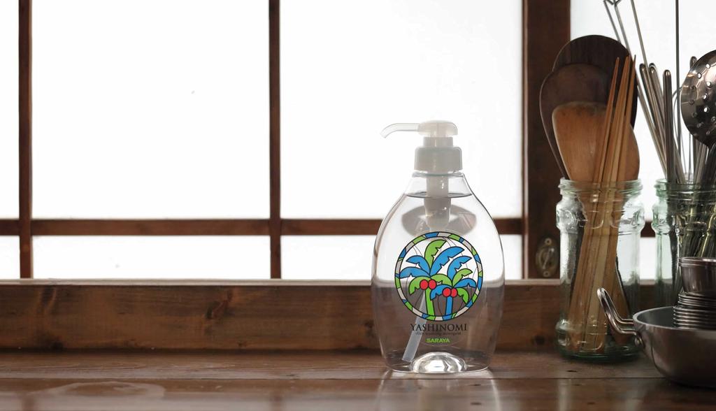 Yashinomi Detergent for Vegetables and 500ml Main 1500ml Refill Original Paper Towel 4 Sheets Tableware, Unit, Set, (8 Sheets, Stacked)