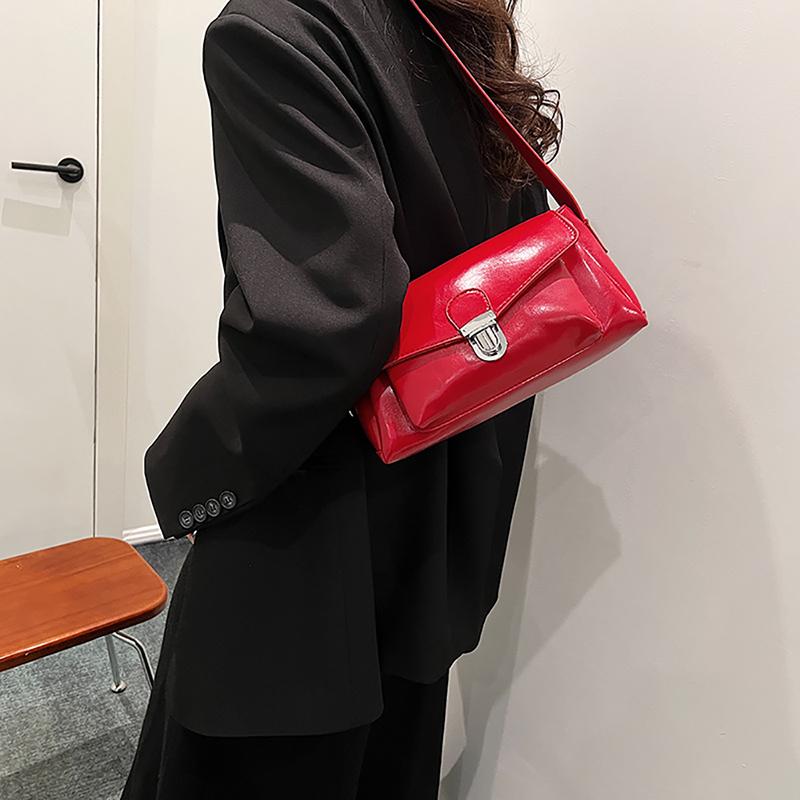 Винтажная масляно-вощеная кожаная простая квадратная сумка, модная универсальная сумка через плечо, женская новая сумка через плечо