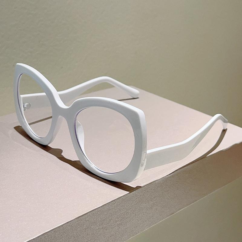 Очки с неровной оправой Женские Модные Лоскутные Оптические Оправы с Блокировкой Синего Света Новые Трендовые Стильные Дизайнерские Очки