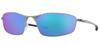 Oakley Sunglasses 0OO4141 WHISKER 414104 PRIZM SAPPHR IRIDIUM POLARIZED 60 Unisex Adult Casual
