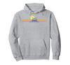 Back To the Future DeLorean Retro Chest Stripe Hoodie
