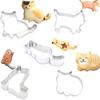 Stainless Steel Cookie Cutter Cats Shape Biscuit Cake Mold Fondant Baking Tool