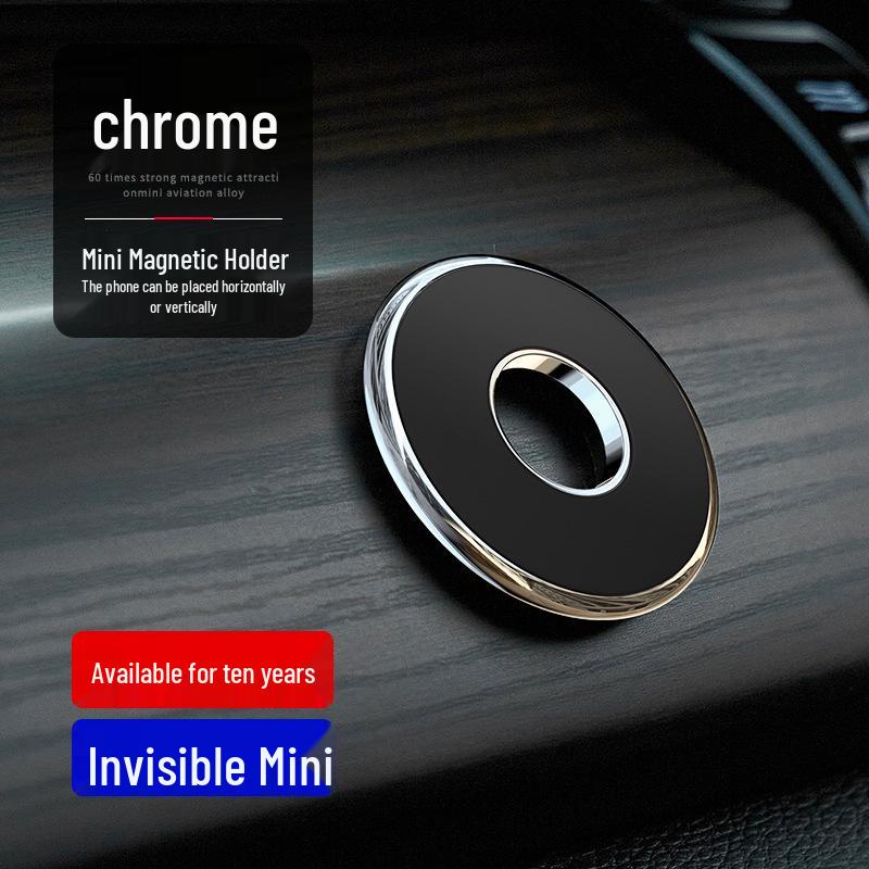 Магнитный держатель автомобильного телефона: Многофункциональное, прочное клейкое металлическое крепление