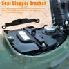 Seat Stopper Bracket for Honda Super Cub Motorcycle Seat Positioner Fixing Holder Heavy-Duty Metal Seat Stabilizer for CC110 Modification Accessories