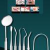 Mouth Mirror Teeth Cleaning Tools Oral Care Dental Hygiene Kit Instrument Plaque Remover  Dentist