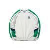 Li-Ning Sport Fashion Series Logo Print Color Block Crew Neck Sweatshirt Unisex Sweatshirt White AWDQ262-8