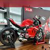 Литая краска 1:7 Ducati Superleggera V4 Супер Мотоцикл Модель Коллекция Миниатюрная Машина Украшение Подарок Парню Игрушечный Транспорт
