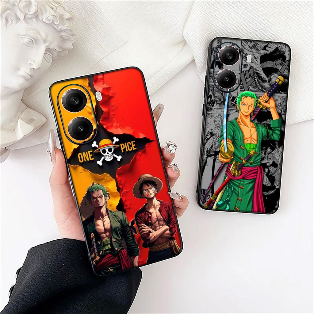Jinbe Roronoa Zoro One Luffy Pieces Phone Cover for Xiaomi Redmi Note 13 14 ProPlus Pro Plus 14C A4 13C Pro+ Note14 Case