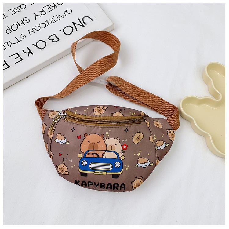 Детская легкая нейлоновая поясная сумка для детского сада, приключений на открытом воздухе и повседневных милых нарядов