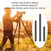 100mm/150mm/200mm 3/8 Screw Interfaces Extender Bar 12mm Diameter Connection Extension Rod for Camera Tripods